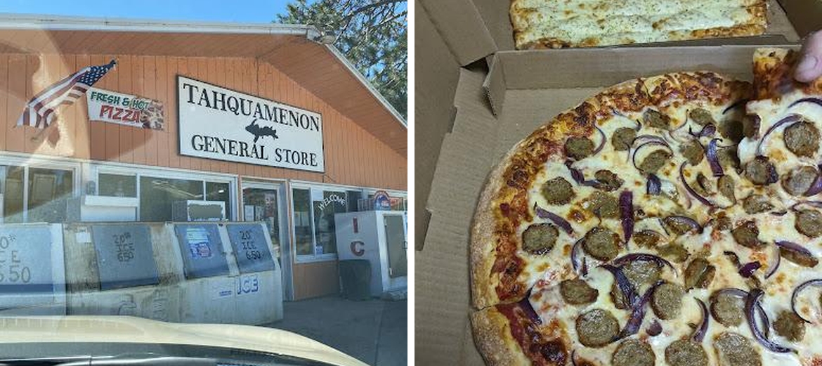 Tahquamenon Pizza Menu